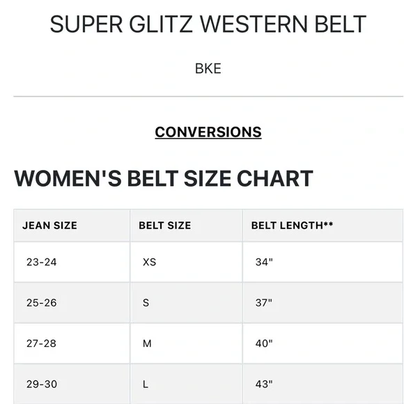 Buckle Glitz Rhinestone Belt - Picture 10 of 16